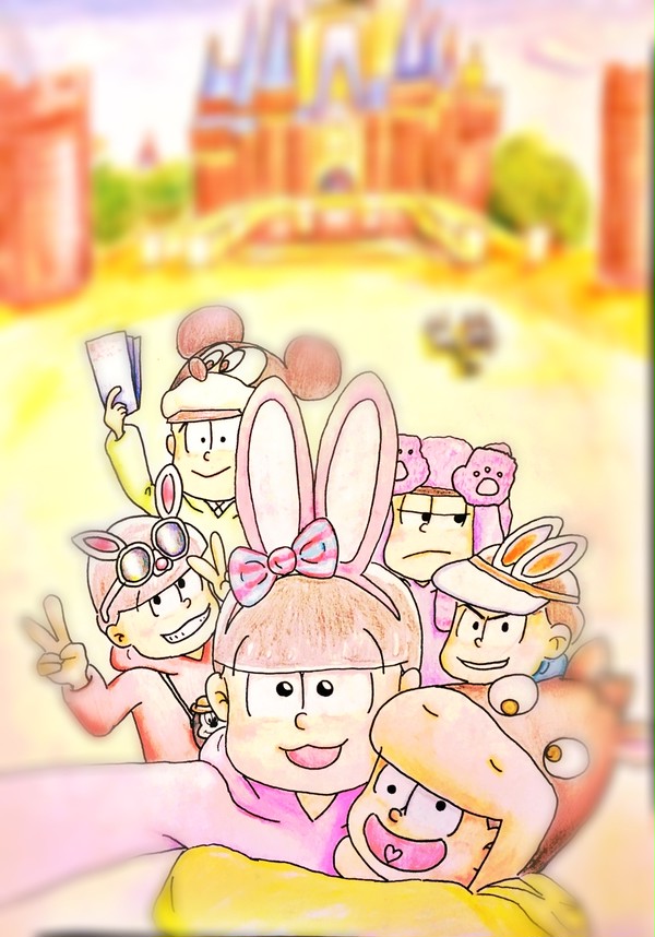 六つ子のディズニー！！
