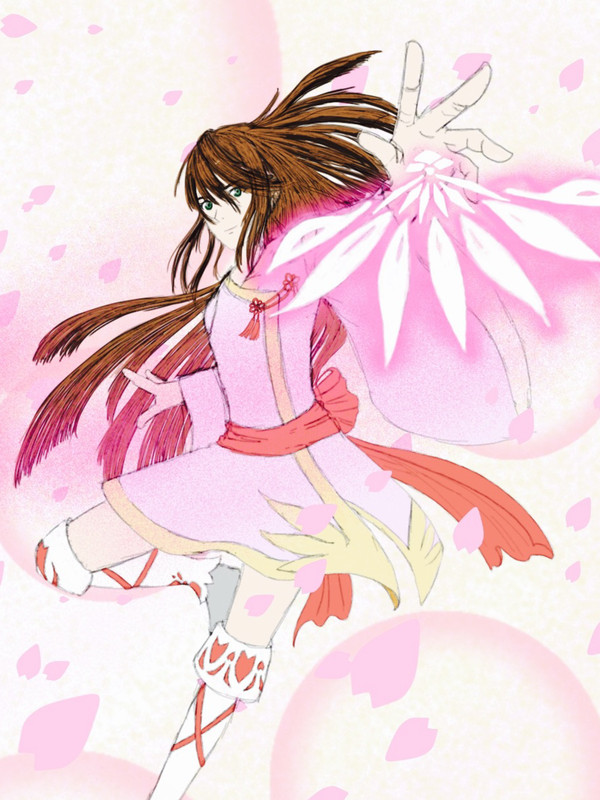 桜花舞い散る