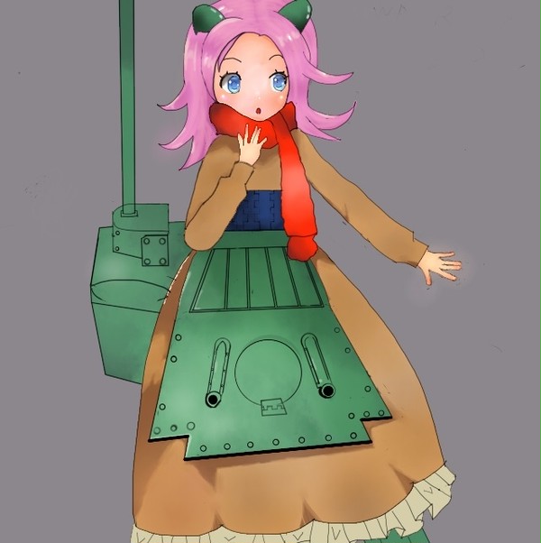 ミリ姫大戦 模写 ラヴリネンコ