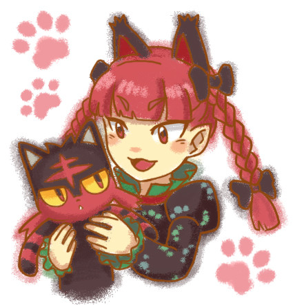 お燐とニャビー
