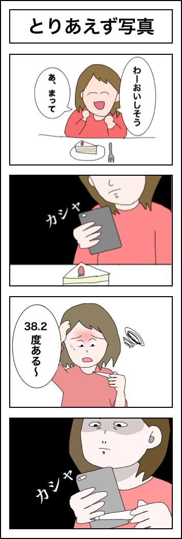 とりあえず写真撮る人