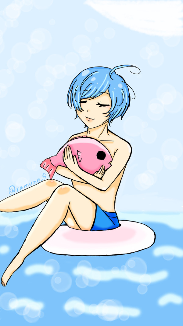 ぷかぷか〜♪