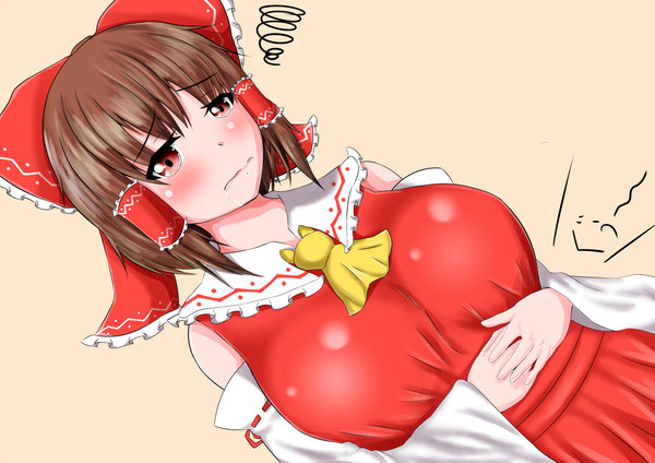 腹ペコ霊夢