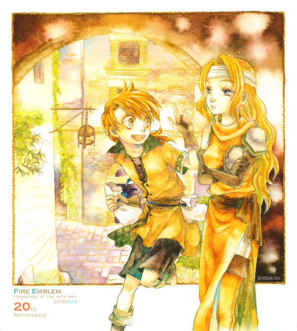 【FE聖戦20th企画】19.デュー、ブリギッド