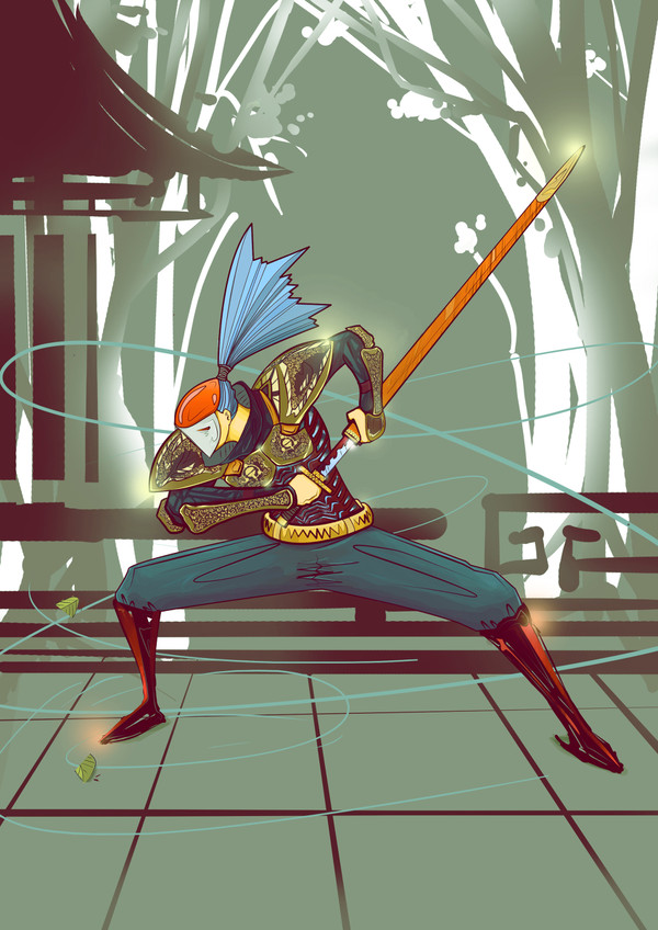 A swordsman