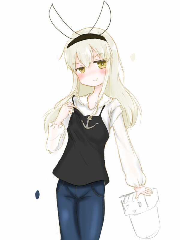 私服 島風
