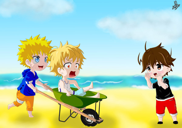 Naruto, Yukine & Kakeru
