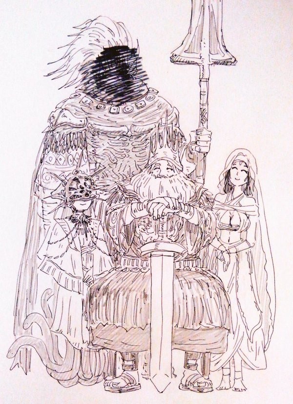 ダクソ3まとめ(ネタ系絵注意)