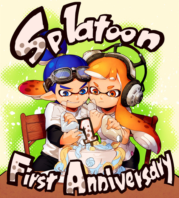 スプラトゥーン1周年！