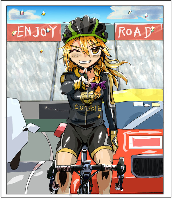 ロードレース大会に優勝したRI姉貴