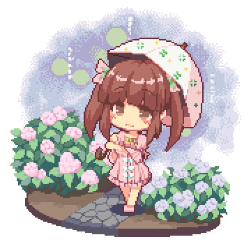 雨、やみませんね