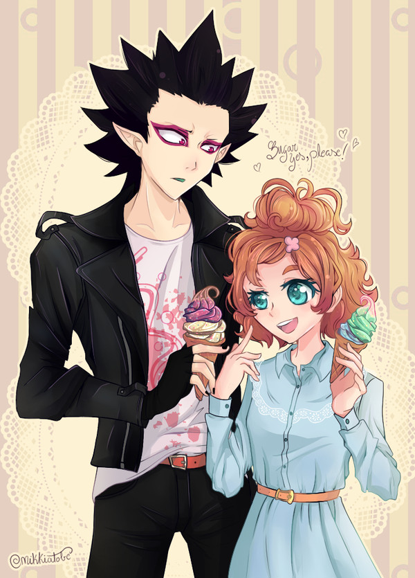Ice cream for two ~