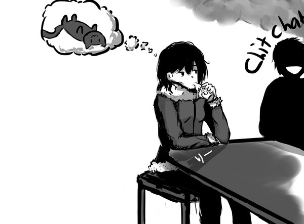 飲む