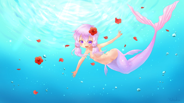 ハイビスカスとマーメイド