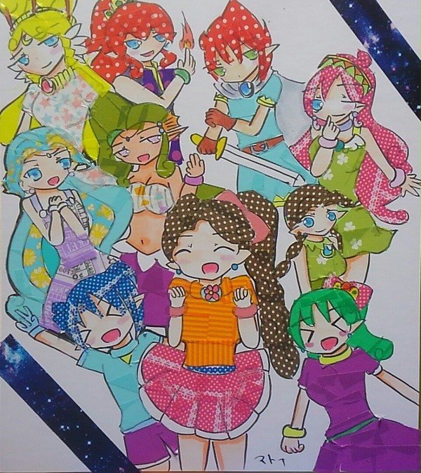 パネポンマスキングと４コマ