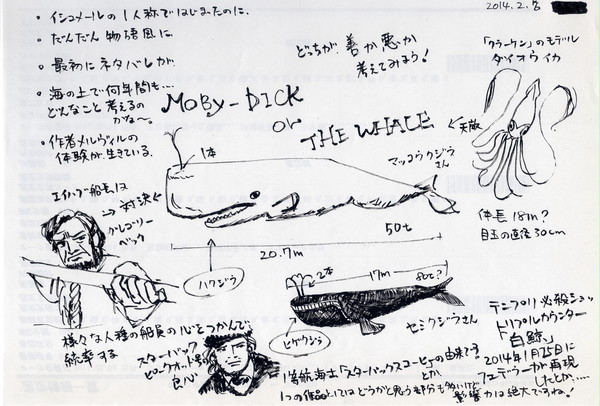 読書会レジュメ（白鯨）