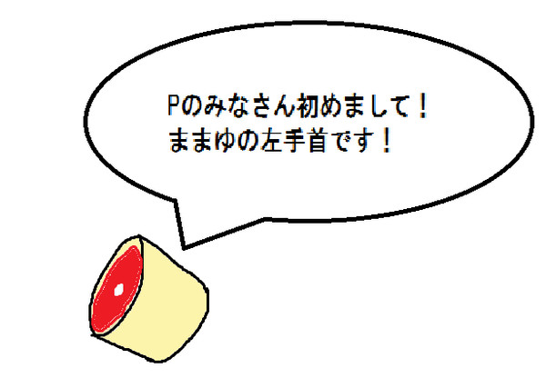ままゆの左手首