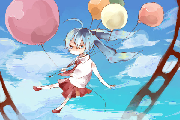 風船ミクちゃん