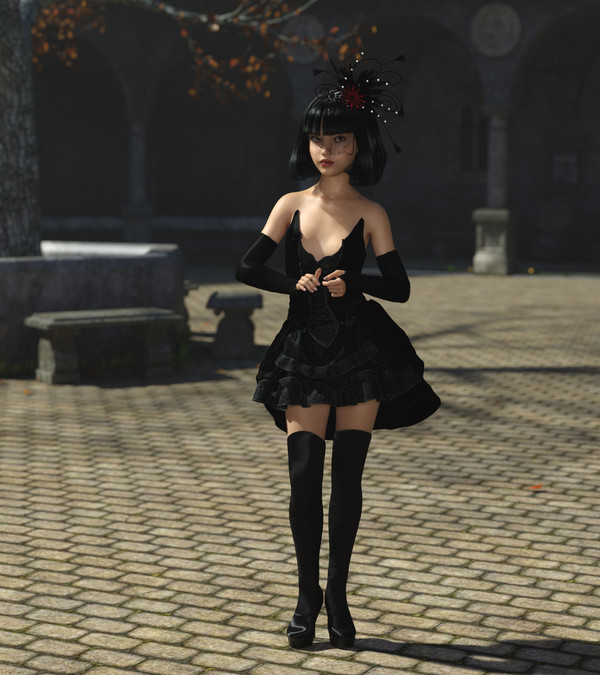 ゴスロリ風