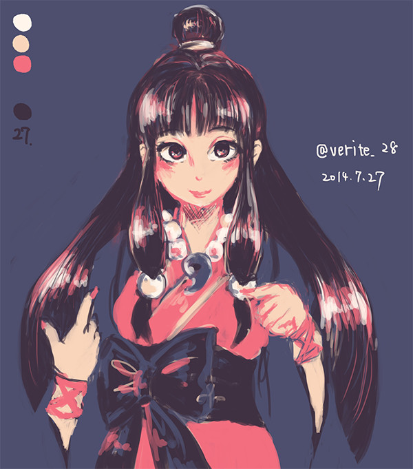 色指定で綾里真宵ちゃん
