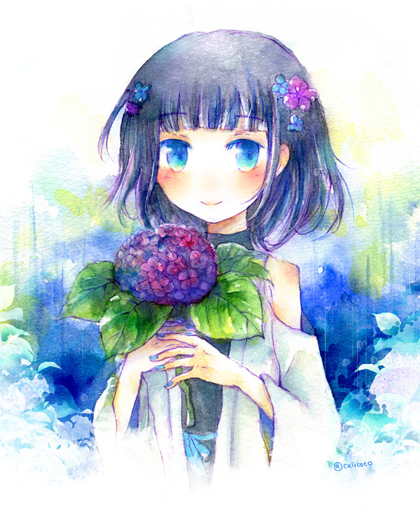 あじさいしぐれ