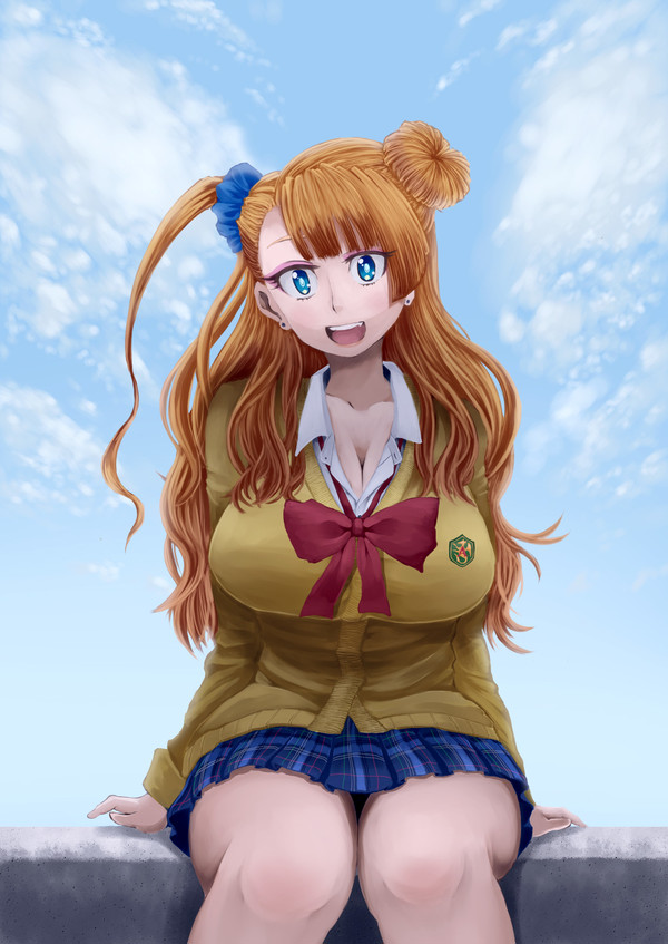 ギャルな女の子を描いたってほんとうですか？