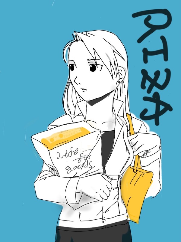 働く中尉さんの休日