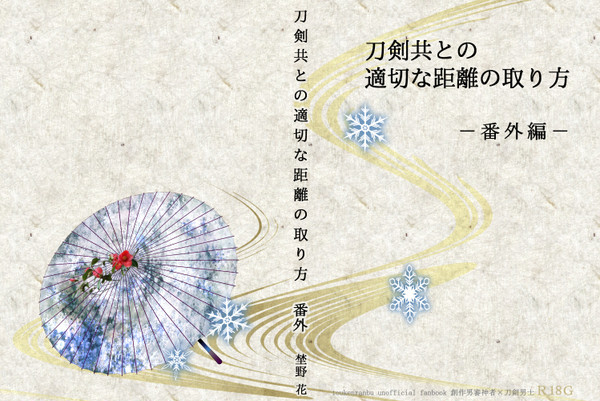 【閃華7】『一般人と刀剣達』再録本・番外編【表紙サンプル】