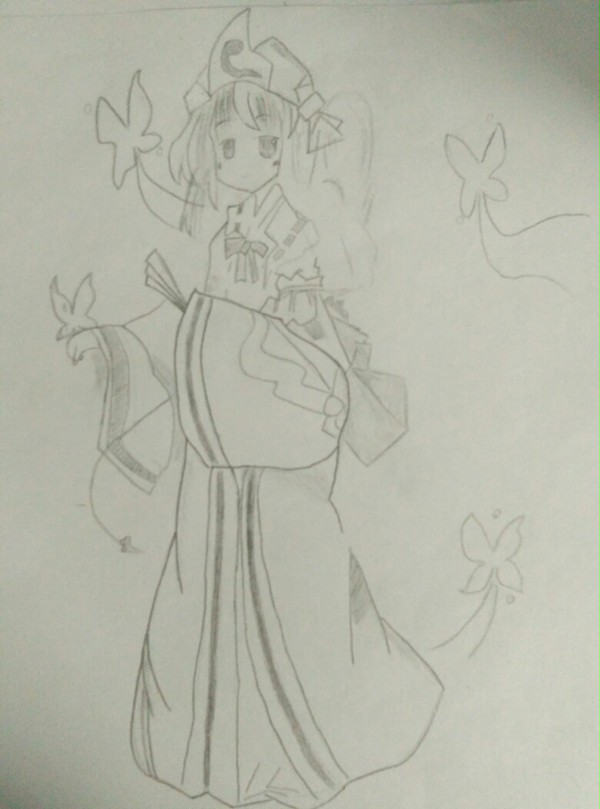 (๑•̀ω•́๑)幽幽子（新手渣作，反正不会有人看啦）