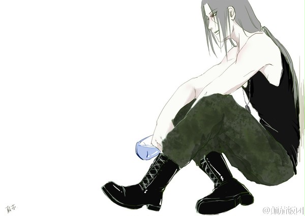 Itachi in camouflage 迷彩鼬