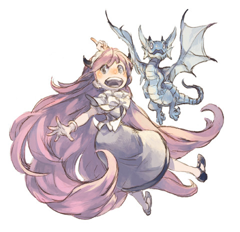 ドラゴンと女の子