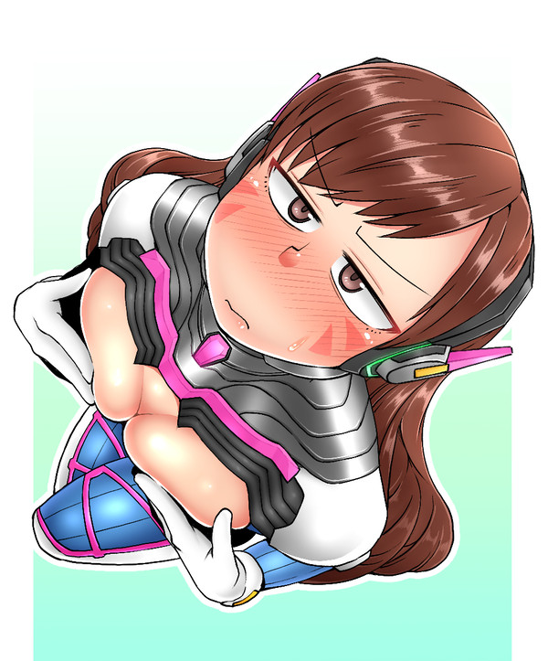 何故か胸だけパージされちゃったD.Vaちゃん
