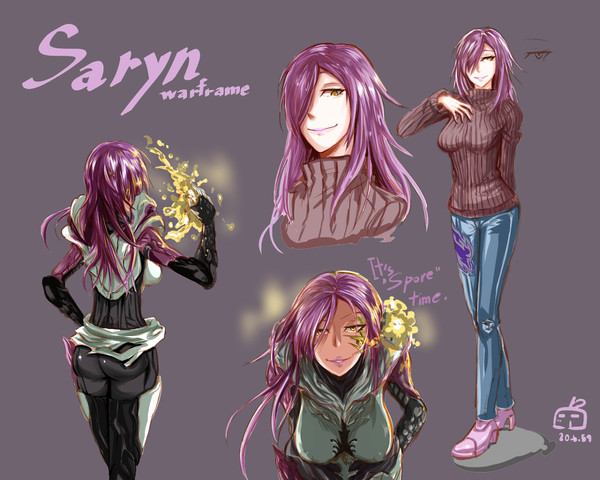 Warframe Human Looks: Saryn