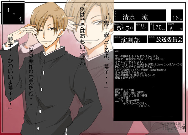 【旧戦２】　清水　涼　【名簿】