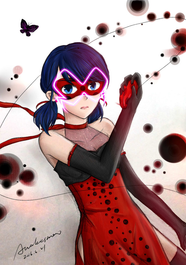 Akumatized Ladybug.