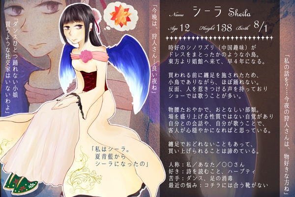 【Wings】シーラ【小鳥】