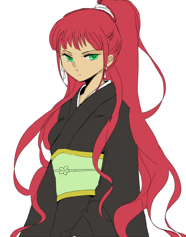 赤髪の