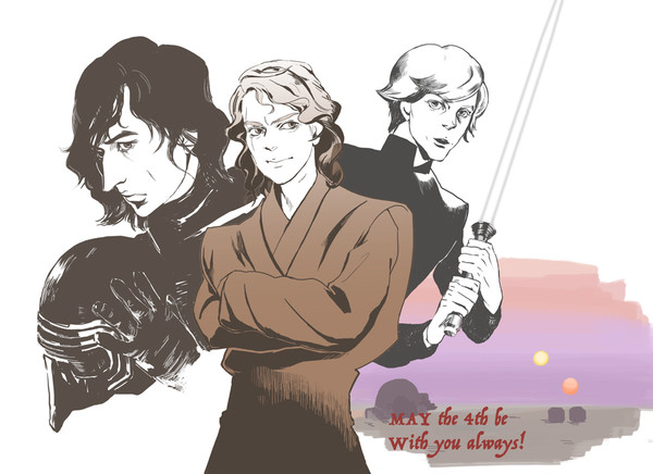 【スターウォーズ】May the 4th be With You