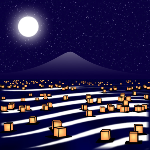 灯籠流し