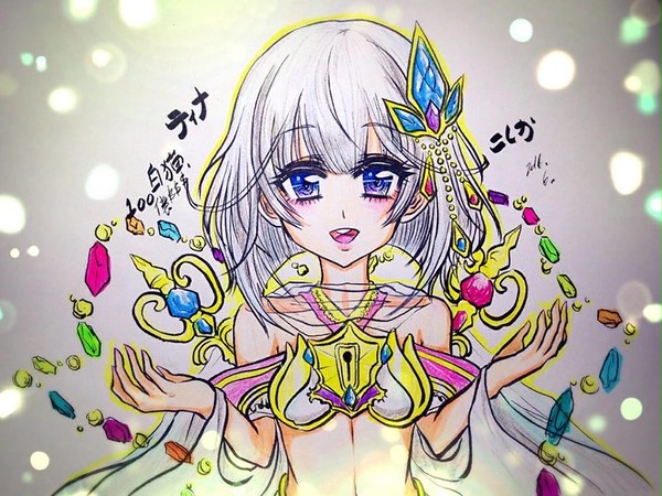白猫プロジェクト-ティナ Kawaiiiiiiiiiii><