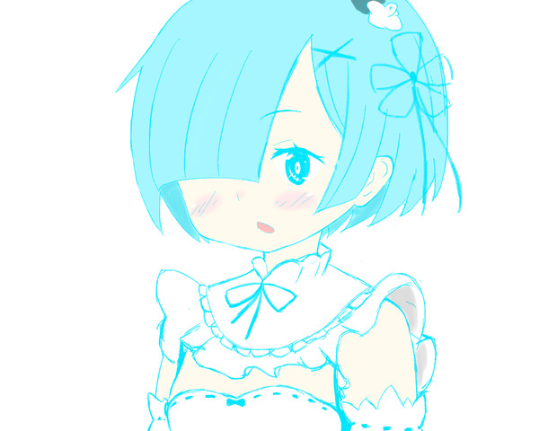 レムちゃん　落書き