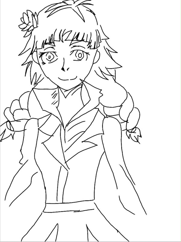 初描き ルーシー・Ｍちゃん