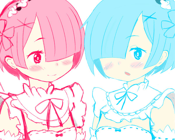 ラムちゃんレムちゃん　