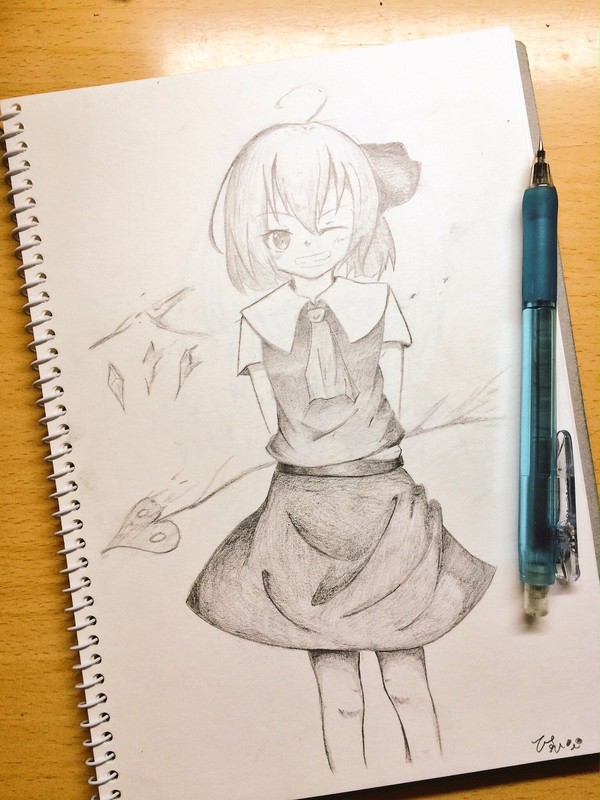 フランちゃんだと思った?残念!ルーミアちゃんでしたー!