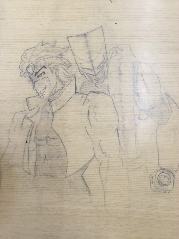 落書きDIO様