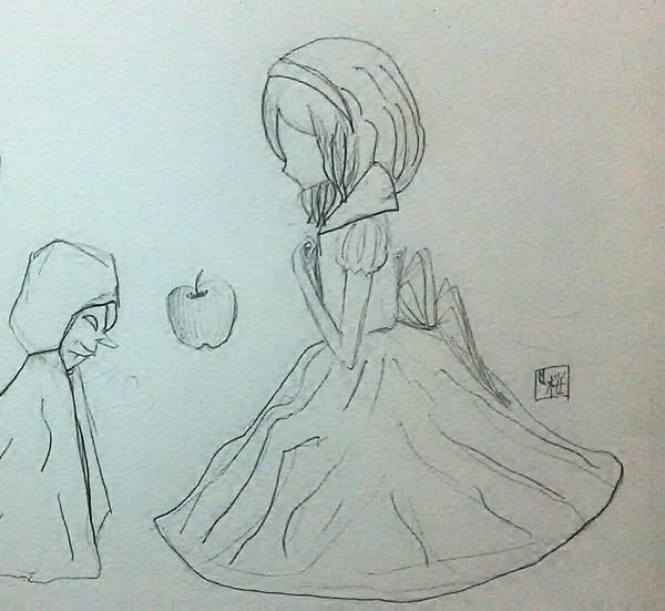 白雪と魔女