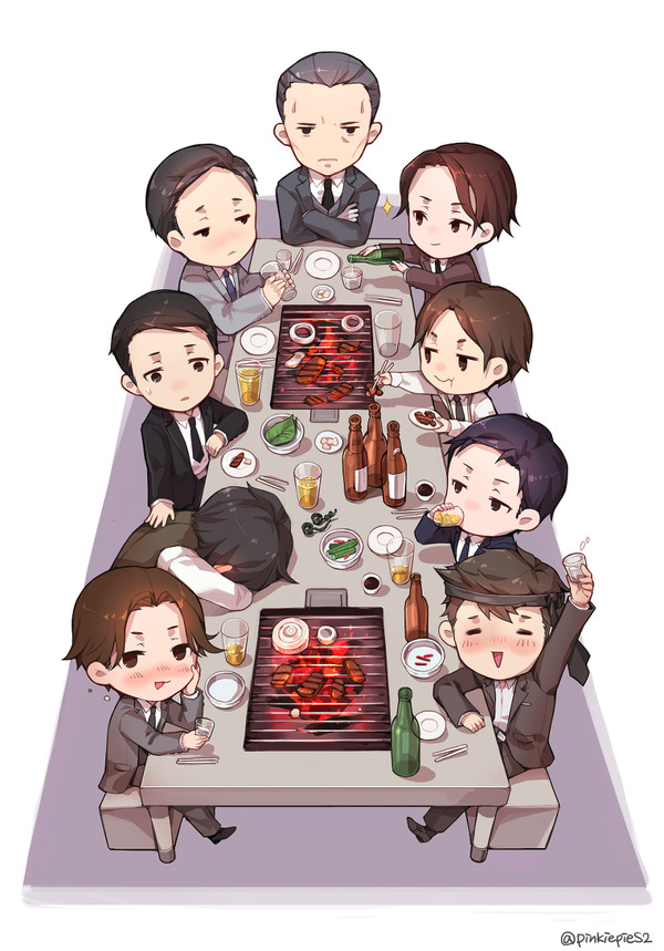 D機関の会食