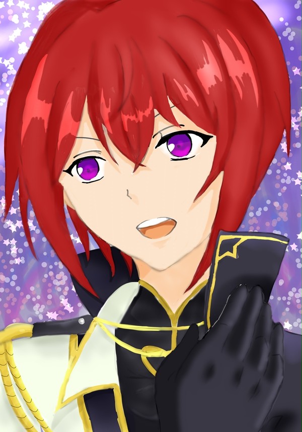 友達と共同描き♪