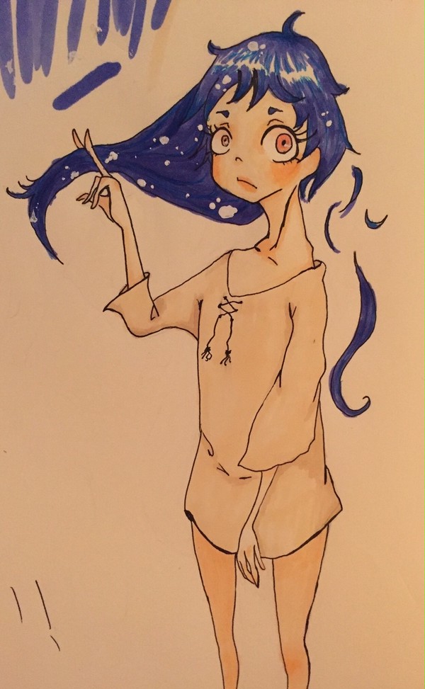少しだけ髪切った