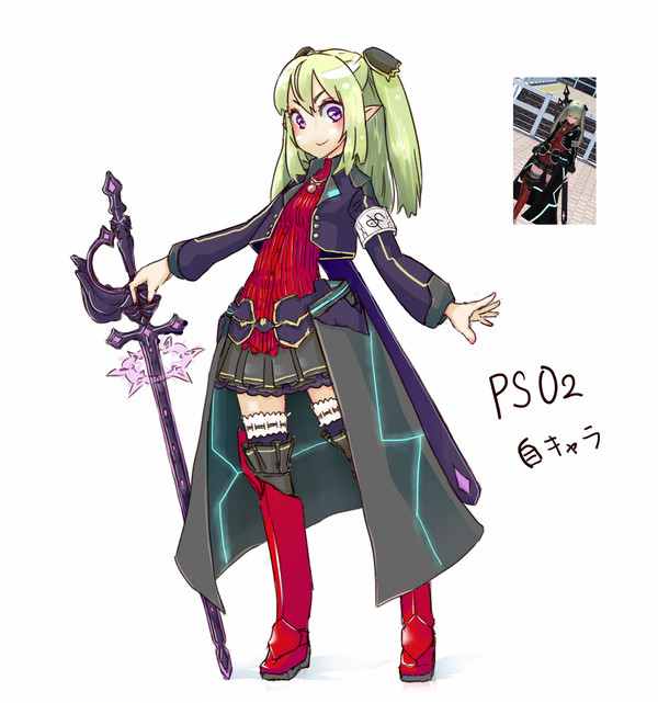 たまに自キャラを描きたくなるよね